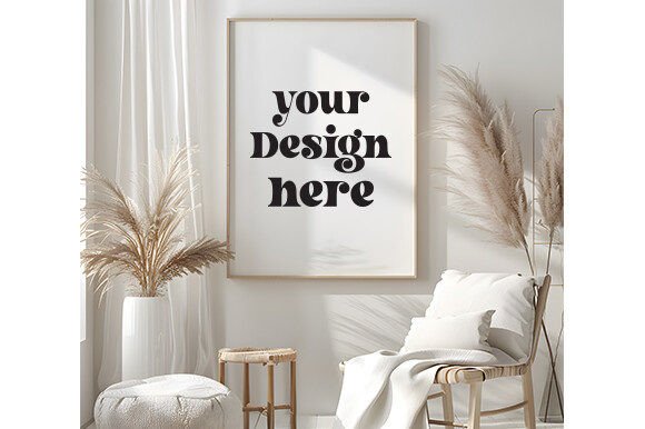 Download Frame Mockup, Wall Art Mockup 130 - Wall art mockup Collection