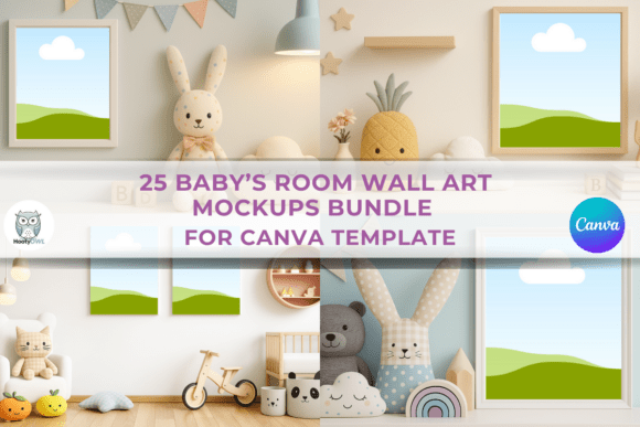 Download 25 Baby's Room Wall Art Mockup - Wall art mockup Collection